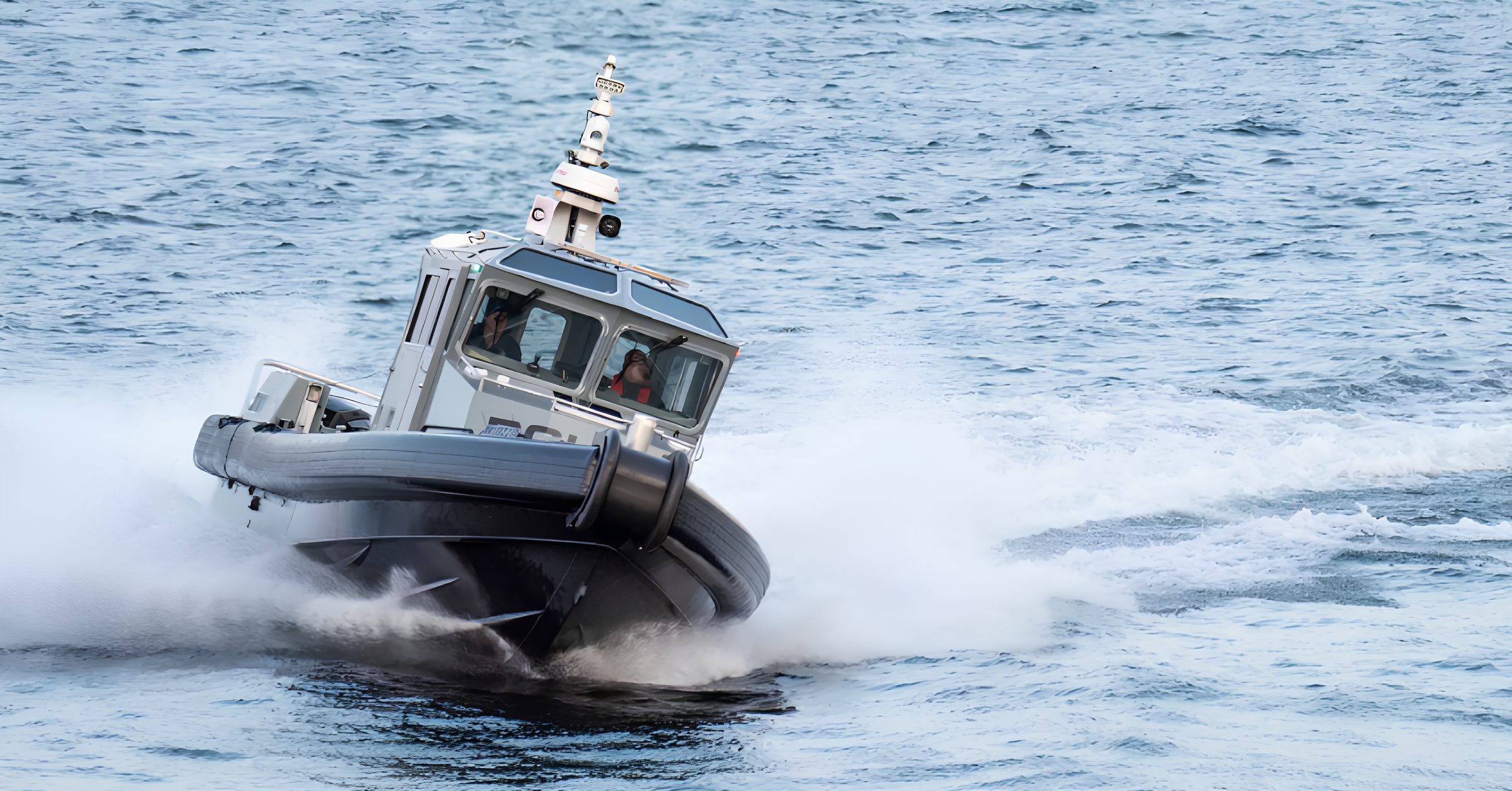 Stabilizing FLIR Cameras for Smooth Viewing in Rough Waters